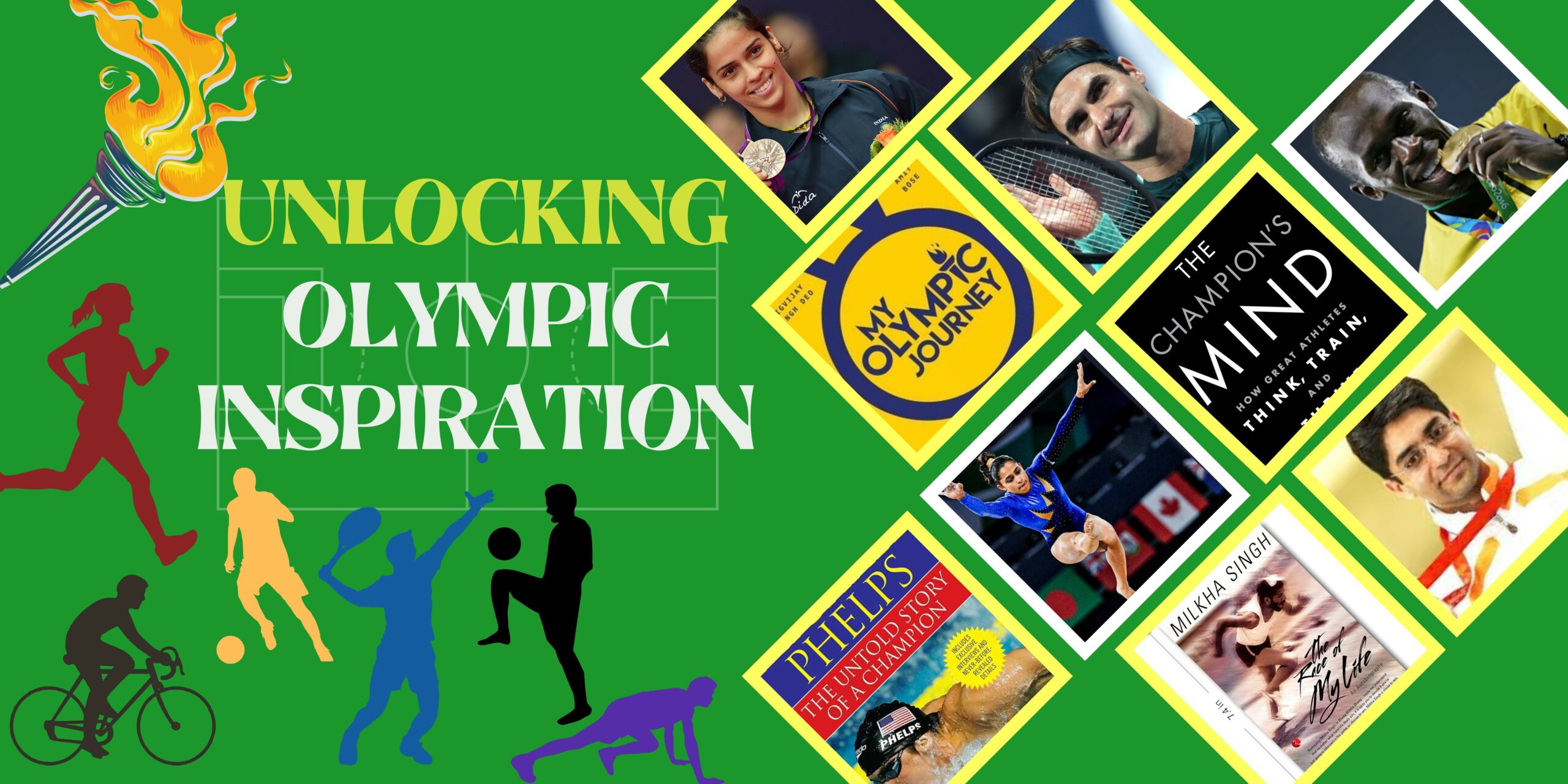 Unlocking Olympic Inspiration: 12 books for embracing your inner sportsperson